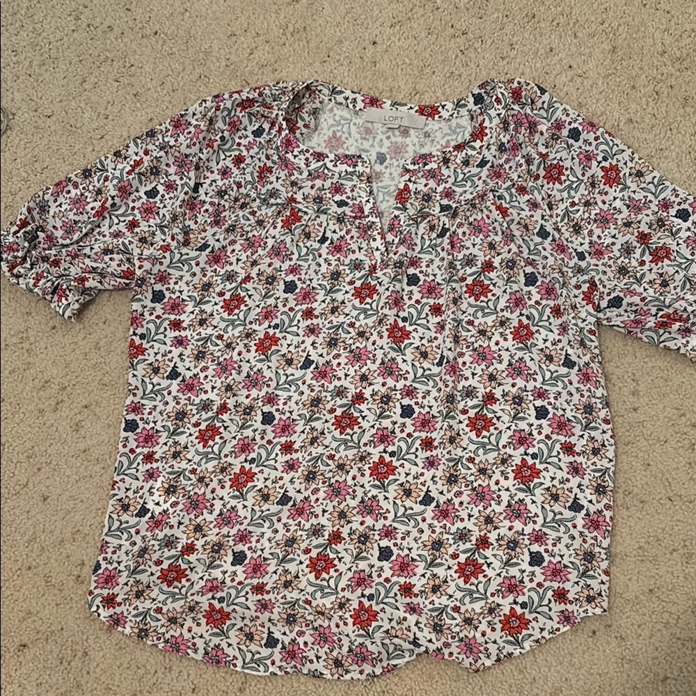 Floral Print Blouse